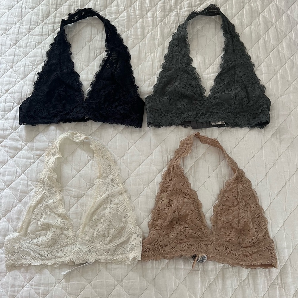 Bundle of free people bralettes - size small